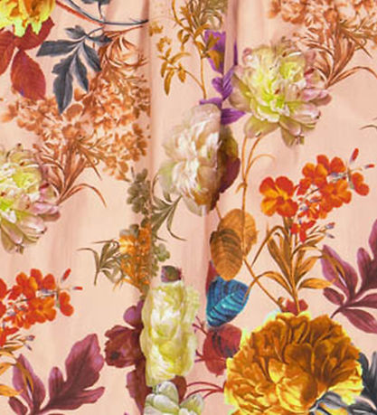 Christina Rohde Klänning - Dusty Rose m. Blommor