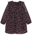 Creamie Dress - Flower Dot - Black