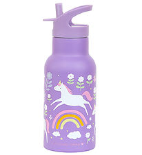 A Little Lovely Company Water Bottle - 350 mL - Stainless Steel 