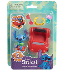 Disney Stitch Play Set - 5 Parts - Surf & Sun