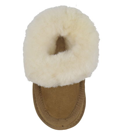 Angulus Slippers - Lamb's wool - Sand
