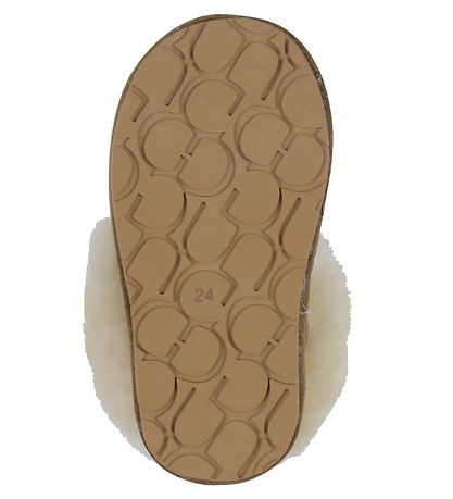 Angulus Slippers - Lamb's wool - Sand