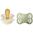 BIBS Supreme+ Pacifiers - Size 1 - 2-Pack - Symmetrical - Ivory/