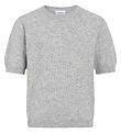 Grunt T-shirt - Knitted - GRIsa - Grey