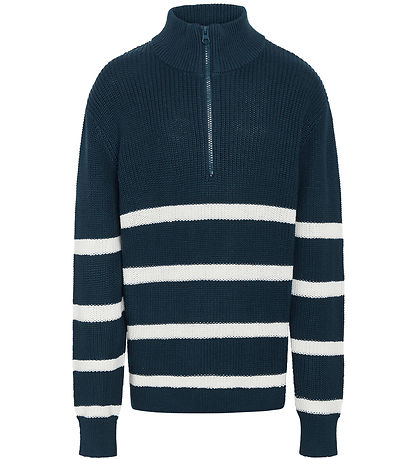 Grunt Blouse - Knitted - GRChon - Navy