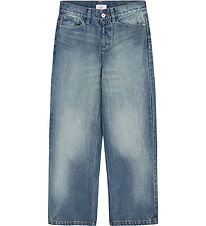 Grunt Jeans - GRWide Low Waist - Blau