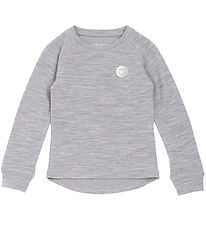 Viking Bluse - Wolle/Bambus - Baselayer - Grey/Light Grey