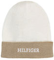 Tommy Hilfiger Beanie - Knitted - Monotype - Ancient White