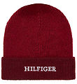 Tommy Hilfiger Beanie - Knitted - Monotype - Rouge
