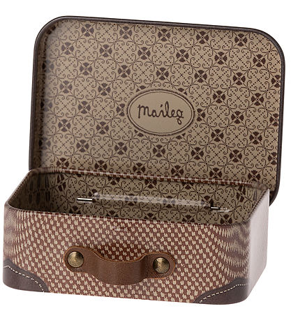 Maileg Cardboard Suitcase - Micro - Brown