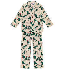 Molo Pyjama Set - Shirt/Trousers - Lex - Dino Dreams
