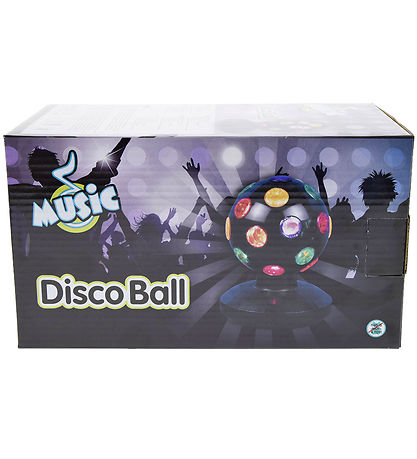 Music Discokula - 10 cm - Svart