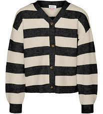 Vero Moda Girl Cardigan - Strik - VmNatahlie - Black/Small Strip