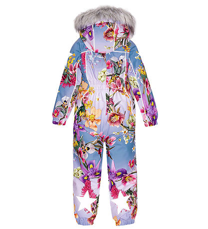 Molo Snowsuit - Polaris Fur - Gradient Bloom