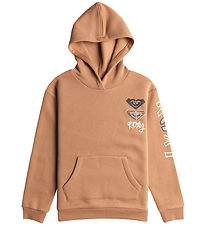 Roxy Kapuzenpullover - Surf Gebürstetes Gefühl - Camel