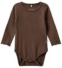 Sofie Schnoor Bodysuit L/æ - Rib - Chocolate Brown