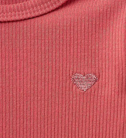 Sofie Schnoor Bodysuit L/æ - Rib - Coral Pink