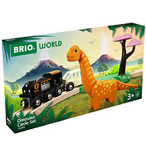 BRIO World Tågbana - Cirkelsæt Dinosaur - 12 Delar - 36098