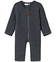 Name It Pramsuit - Wool - NbmWmino - Ombre Blue