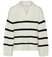 Vero Moda Girl Blouse - Knitted - VmLuna - Birch/Black