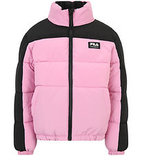 Fila Puffer Jacket - Thalwenden - Moonlite Mauve/Black