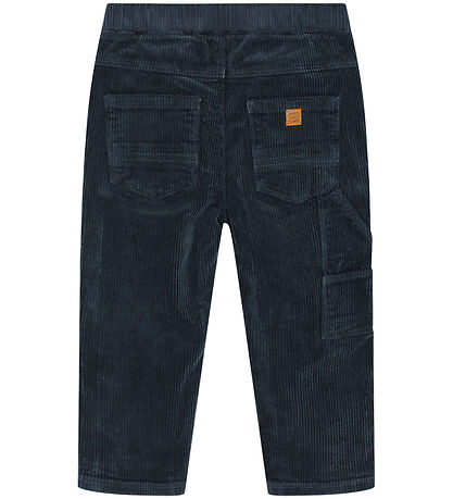 Hust and Claire Corduroy Trousers - Treovor - Navy