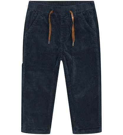 Hust and Claire Corduroy Trousers - Treovor - Navy