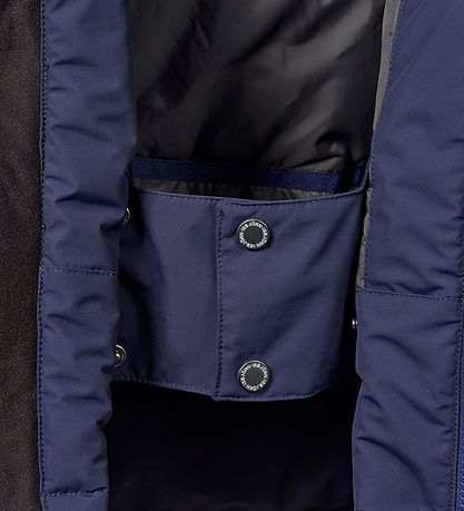Isbjörn of Sweden Winter Coat - Carving - Navy