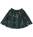 MarMar Skirt - Seline Scallop - Deep Forest Hearts