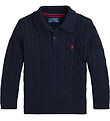 Polo Ralph Lauren Tröja - Stickad - Marinblå