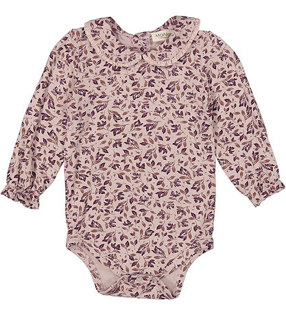 MarMar Bodysuit L/æ Viscose - Brynn - Autumn Meadow