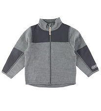 Voksi Fleece Jacket - Wool - Grey Melange