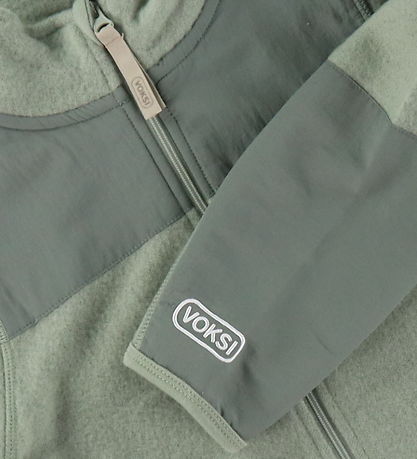Voksi Fleece Jacket - Wool - Dusty Green