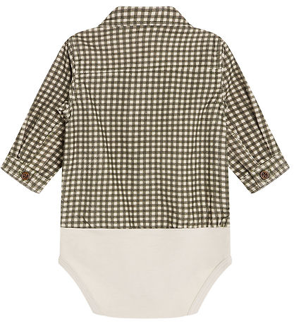 Hust and Claire Shirt Bodysuit L/æ - Corduroy - Bertil - Deep Iv