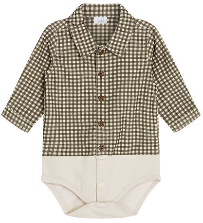 Hust and Claire Shirt Bodysuit L/æ - Corduroy - Bertil - Deep Iv