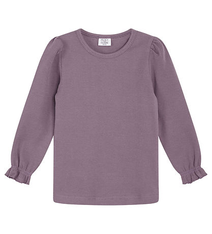 Hust and Claire Blouse - Rib - Amma - Dark Plum