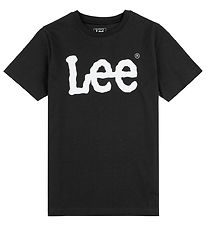 Lee T-shirt - vinglig grafik - Svart