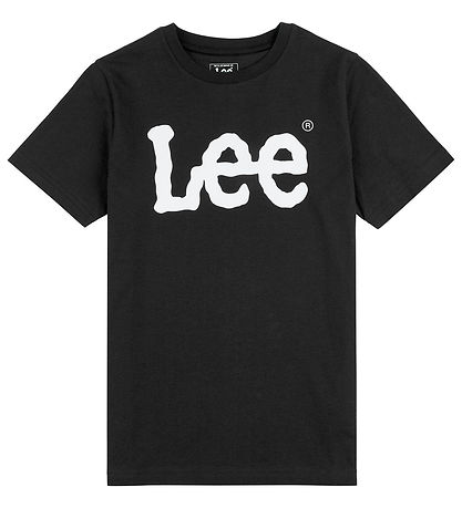 Lee T-shirt - vinglig grafik - Svart