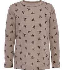 Hummel Blouse - HmlVilmo - Fungi/Major Brown