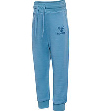 Hummel Trousers - Wool - HmlDallas - Blue Shadow