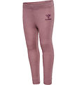 Hummel Leggings - Wool - HmlWolly - Twilight Mauve