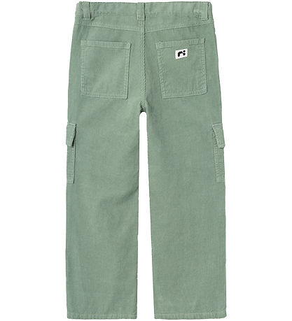 Name It Corduroy Trousers - NkfBella - Lily Pad