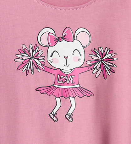Name It Blouse - NmfVeen - Mauve Orchid/Mouse