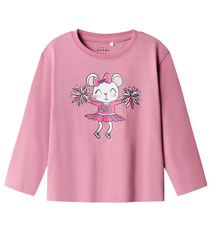 Name It Blouse - NmfVeen - Mauve Orchid/Mouse