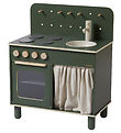 Flexa Play Toy Kitchen - Wood - Deep Green