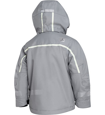 Ildhu Úlpa - Norly - Light Grey M. Sjállýsandi Endurskinsmerki