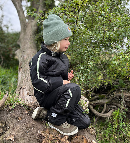 Ildhu Thermo Jacket - Pep - Black w. Glow-In-The-Dark Reflexes