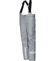 Ildhu Skibroek - Norly - Light Grey m. Lichtgevend Reflectoren