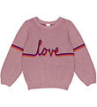 Freds World Blouse - Knitted - Jacquard - Pink Haze