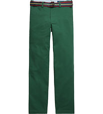 Pantalon Polo Ralph Lauren - Bedford - Vert av. Ceinture